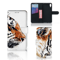 Hoesje Sony Xperia L3 Watercolor Tiger - thumbnail