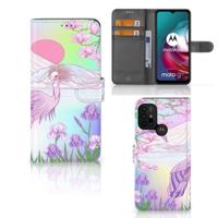 Motorola Moto G10 | G20 | G30 | Telefoonhoesje | Met pasjeshouder | Bird Motorola Moto G10 | G20 | G30 | Telefoonhoesje | Met pasjeshouder | Bird
