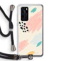 Sunday Chillings: Huawei P40 Transparant Hoesje met koord