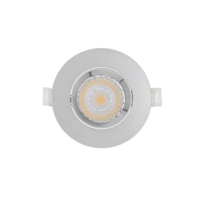 Inbouw LED-spot 5 Stuks Sanimex Njoy IP44 Dimbaar 6W 430 Lumen Chroom Sanimex