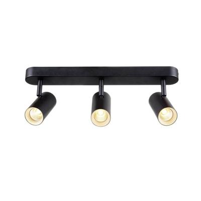 SLV OpbouwspotNoblo zwart 3-lichts 2700K - 1008720