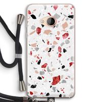 Terrazzo N°12: HTC U Play Transparant Hoesje met koord