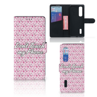 OPPO Find X2 Pro Portemonnee Hoesje Flowers Pink DTMP