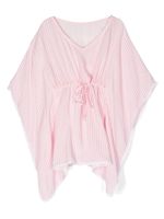 Lapin House blouse rayée à manches chauve-souris - Rose