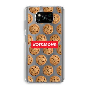 Koekerond: Xiaomi Poco X3 Pro Transparant Hoesje