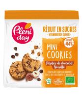 Pleniday Chocolate chip cookie hazelnoot mini-44%suiker bio Pleniday Chocolate chip cookie hazelnoot mini-44%suiker bio