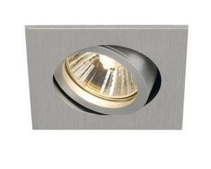 NEW TRIA 68 vierkant alu geborsteld 1xGU10
