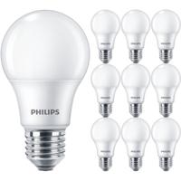 PHILIPS - LED Lamp E27 10 Pack - Corepro LEDbulb E27 Peer Mat 8W 806lm - 830 Warm Wit 3000K | Vervangt 60W - thumbnail