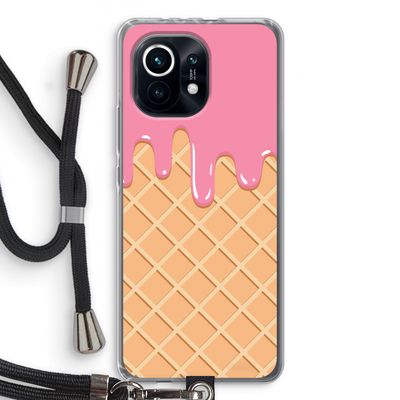 Ice cream: Xiaomi Mi 11 Transparant Hoesje met koord