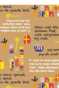 Verpakkingszakjes Haza Sinterklaas 21x30cm doos Ã 200 stuks assorti