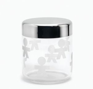 Alessi AKK36 pot Rond Glas Transparant