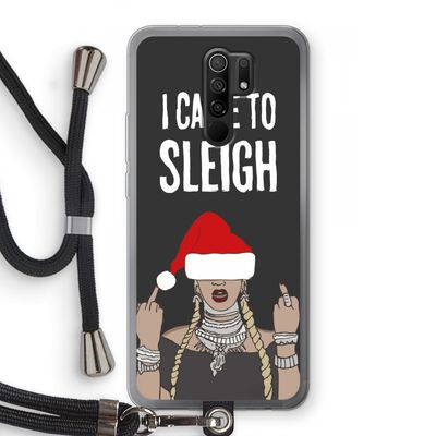 Came To Sleigh: Xiaomi Redmi 9 Transparant Hoesje met koord
