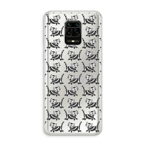 Zwarte poes: Xiaomi Redmi Note 10 Lite Transparant Hoesje