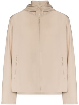 Y-3 veste légère à logo imprimé - Tons neutres