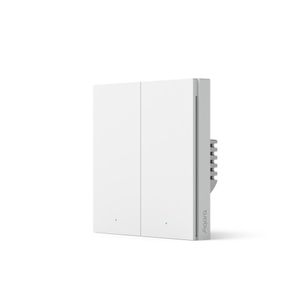 Aqara Smart Wall Switch H1 (zonder NUL, double rocker)