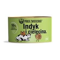 PAKA ZWIERZAKA Turkey with veal - nat kattenvoer - 200g