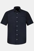 Grote Maten overhemd, Heren, blauw, Maat: 5XL, Katoen, JP1880 - thumbnail