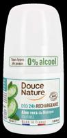 Douce Nature Deodorant roll on aloe hervulbaar 50 Gram