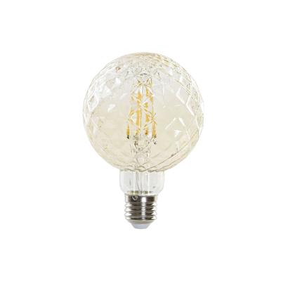 Ledlamp DKD Home Decor Amber 4 W E27 450 lm 9,5 x 9,5 x 14 cm