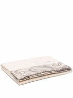 ETRO HOME serviette brodée à motif cachemire - Blanc