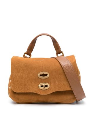 Zanellato sac Postina Jones Baby en daim - Marron