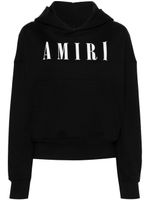 AMIRI hoodie en coton à logo imprimé - Noir