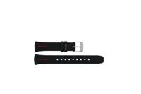 Horlogeband Calypso K6068.6 Silicoon Zwart 14mm Horlogeband Calypso K6068.6 Silicoon Zwart 14mm