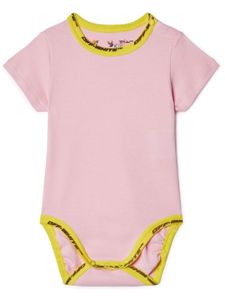 Off-White Kids body à logo Industrial - Rose