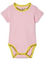 Off-White Kids body à logo Industrial - Rose