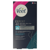 Veet Expert koude waxstrips been sensitive 40 Stuks
