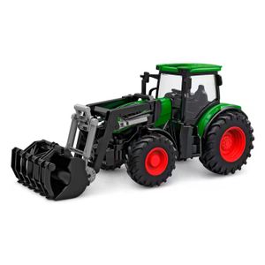 Kids Globe rc tractor met frontlader - groen