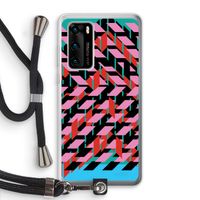 Skew Blush 2: Huawei P40 Transparant Hoesje met koord