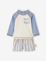 UV-werend babypakje grijsblauw