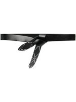 ISABEL MARANT ceinture Lecce en cuir - Noir