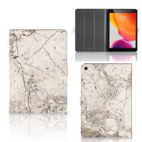 iPad 10.2 2019 | iPad 10.2 2020 | 10.2 2021 Leuk Tablet hoesje Marmer Beige iPad 10.2 2019 | iPad 10.2 2020 | 10.2 2021 Leuk Tablet hoesje Marmer Beige