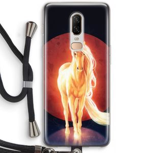 Last Unicorn: OnePlus 6 Transparant Hoesje met koord