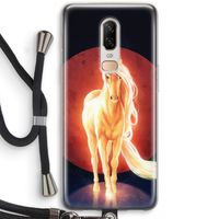 Last Unicorn: OnePlus 6 Transparant Hoesje met koord