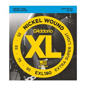 D'Addario EXL180 snaar voor muziekinstrumenten Bas 4 stuk(s) Staal Gitaar