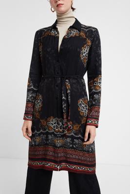 Cowgirl overhemdjurk - BLACK - 36