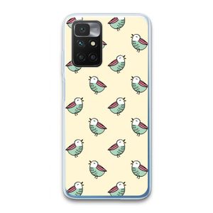 Vogeltjes: Xiaomi Redmi 10 Transparant Hoesje