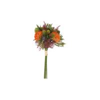 Countryfield Kunstboeket dhalia mix oranje h36cm
