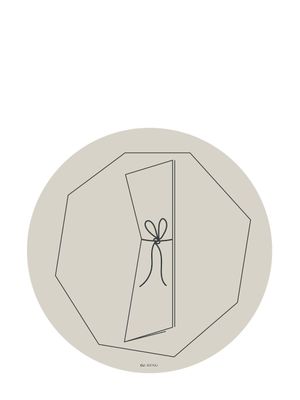 CU I SEEYOU lot de 16 sets de table-dessous de verre - Violet