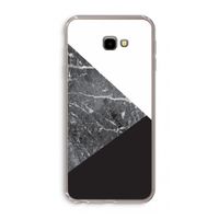 Combinatie marmer: Samsung Galaxy J4 Plus Transparant Hoesje