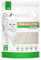 DIAMENTIQ Tofu Neutral Ultra clumping - plantaardige kattenbakvulling - 4kg