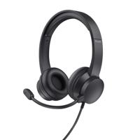 Trust HS-150 Headset Bedraad Hoofdband Kantoor/callcenter Zwart - thumbnail