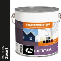 Afinol Systeemverf-Schakelverf Zwart (RAL 9005) 2,5 liter