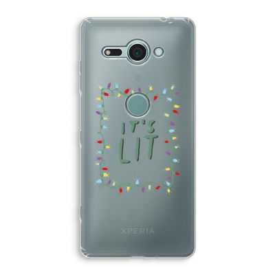 It's Lit: Sony Xperia XZ2 Compact Transparant Hoesje