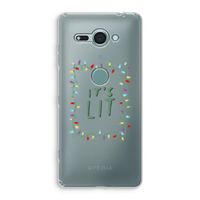 It's Lit: Sony Xperia XZ2 Compact Transparant Hoesje