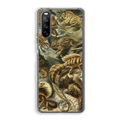 Haeckel Lacertilia: Sony Xperia 10 III Transparant Hoesje