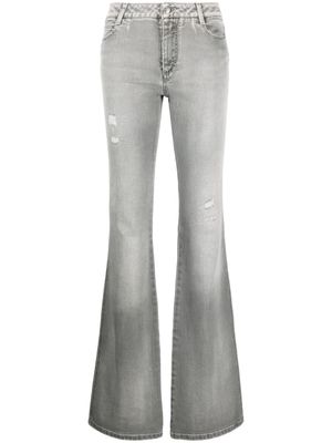 Ermanno Scervino jean à coupe évasée - Gris